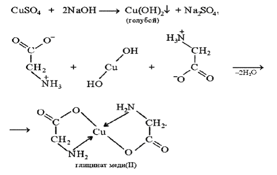 Цветные реакции на белки